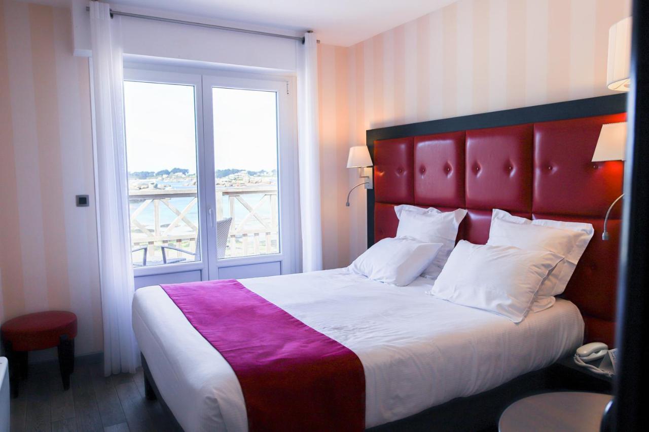 Logis Hotel Saint Guirec Et De La Plage Перро-Гирк Экстерьер фото